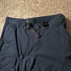 Navy blue cargo pants